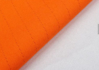 CVC Twill Dying Anti Static Fabric Flame Retardant Finished  For Safety Workwear