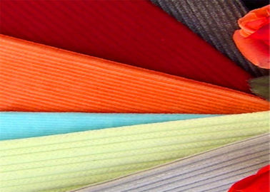 210 GSM Cotton Corduroy Fabric Water Proof 16 Stretch For Dress , Garment