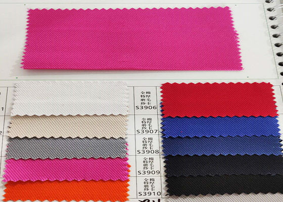 100% Cotton Super Thick Peach Finish Fabric 350gsm For Clothing